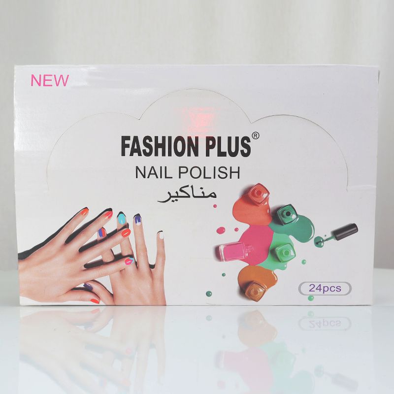 New Fashion Plus Nail Polish -Red