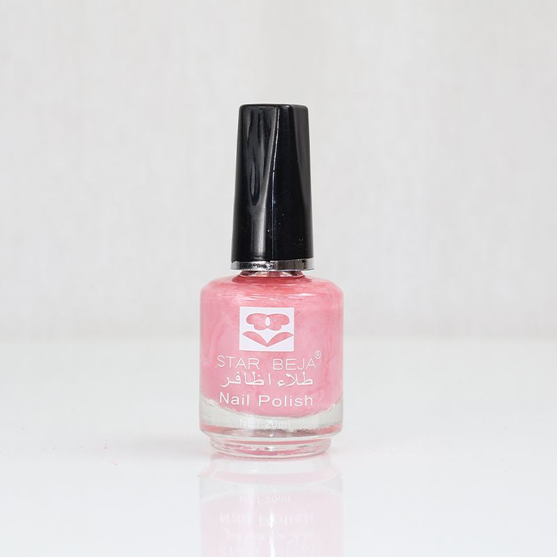 Star Beja Nail Polish - Metallic Tea Pink (01)