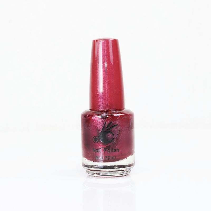 Nail Polish - Quick-Dry, Non-Toxic Beautiful Color - Metallic Dark Raspberry (036)