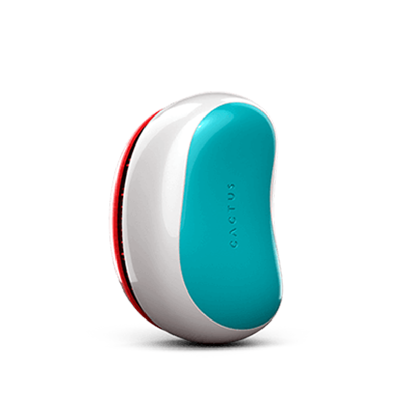 Caribian Dream Cactus-Barbora Hairbrush: Tropical Elegance, Gentle Detangling - Shop N Save