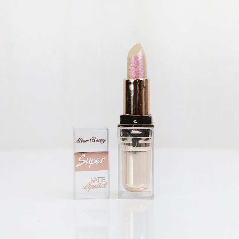 Miss Betty Glitter Lipstick - Glitter Baby Pink (04)