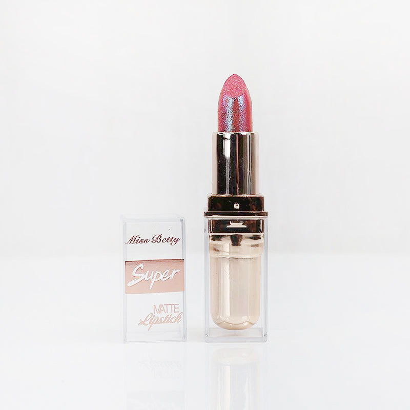 Miss Betty Glitter Lipstick - Glitter Dark Pink (05)