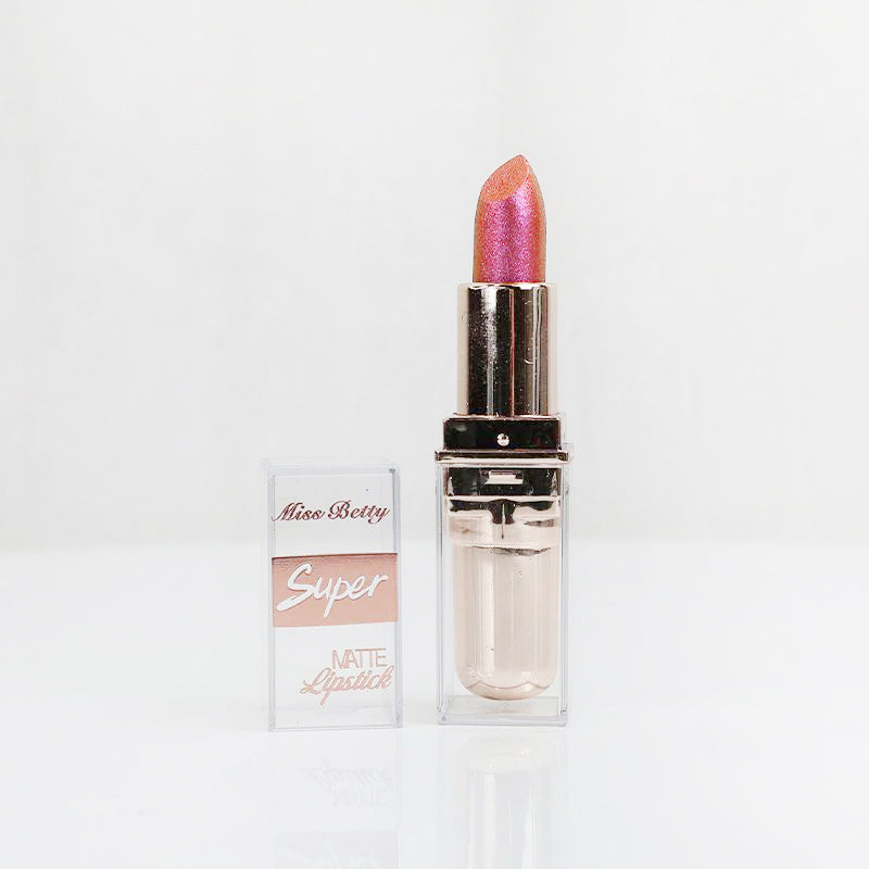 Miss Betty Glitter Lipstick - Glitter Raspberry (06)