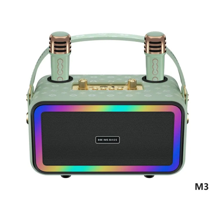 Powerful Karaoke Bluetooth Speaker - BOOMS BASS M3201 - Shop N Save