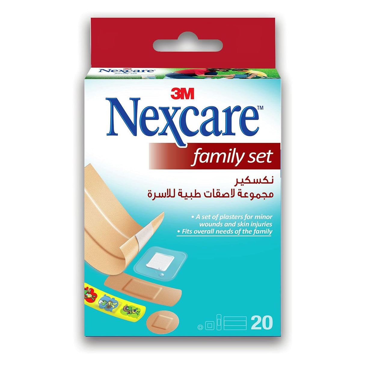 Nexcare™ FS-20 Family Pack - 12 boxes/shipper