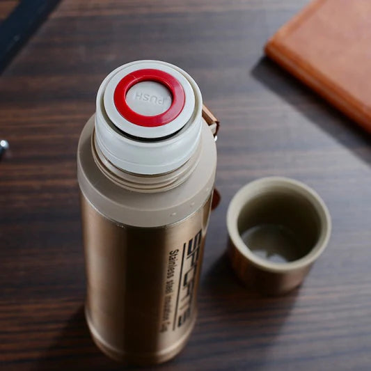 Hot And Cold Stainless Steel Vacuum Flask Water Bottle 750 ML - Shop N Save