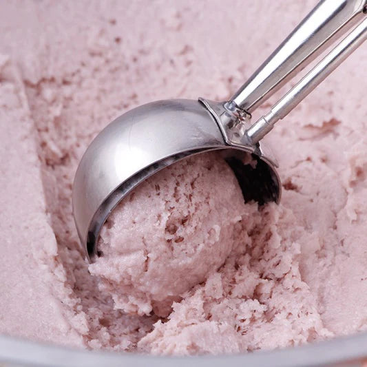 Stainless Steel Easy Release Trigger Ice Cream Scoop - Silver - Shop N Save