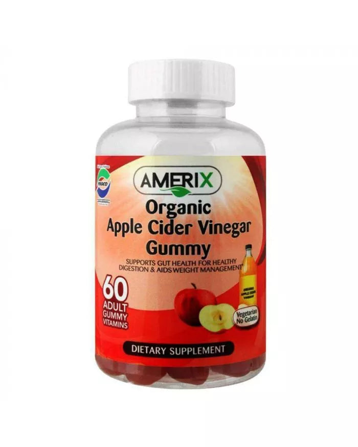 Amerix Organic ACV Gummies: Chewable, 60s, Digestive Support - Shop N Save