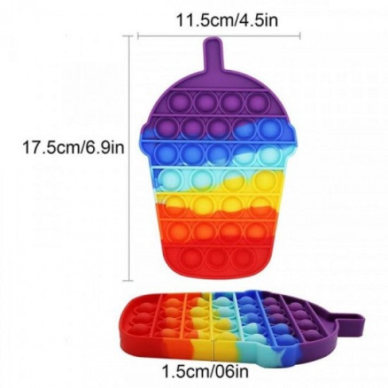 Push Pop Bubble Sensory Fidget Toy Antistress Anxiety Relief