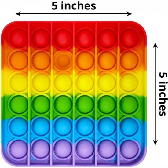 Pop Bubble Fidget Toy Special Needs Anti Stress Anxiety Reliver