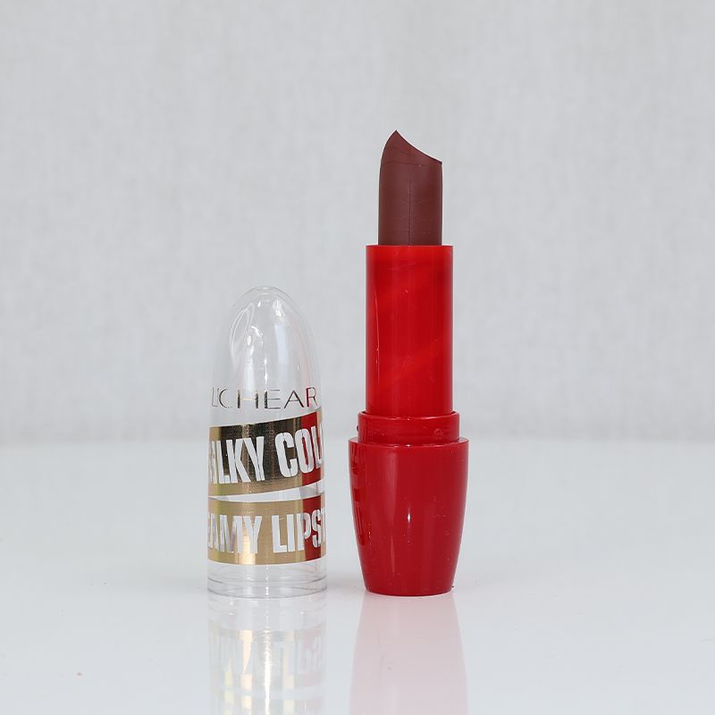 L'chear Silky Color Creamy Lipstick - Matte Maroon (10)