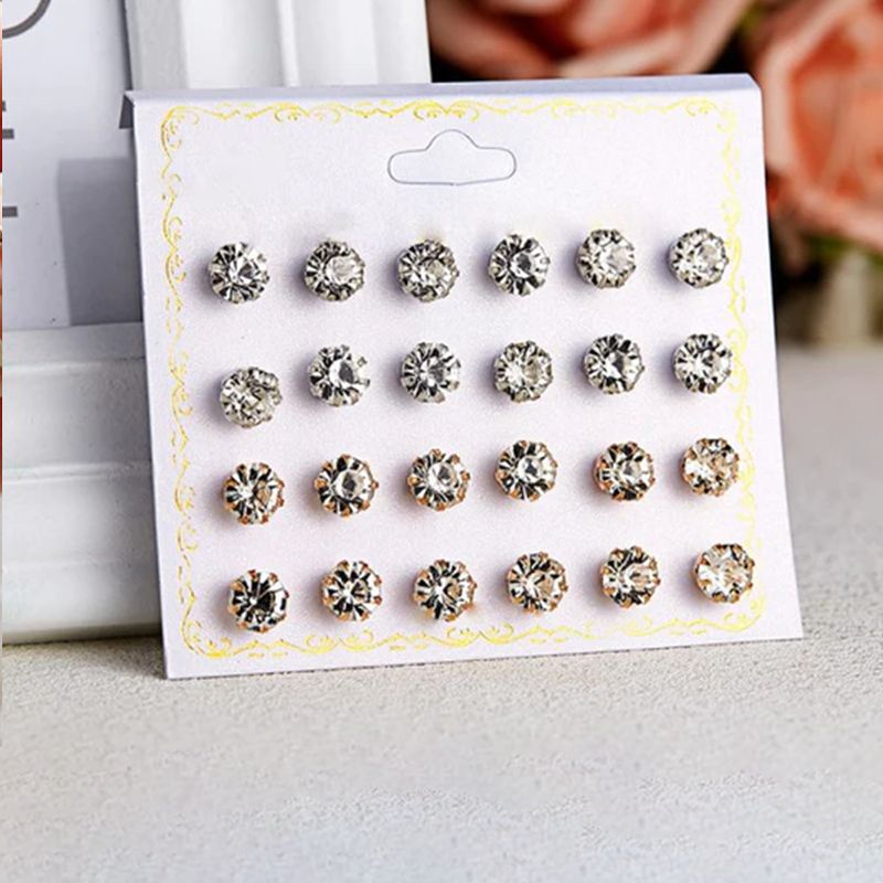 Transparent Alloy Tops: Stylish Earrings for Fashion-Forward Women - Shop N Save