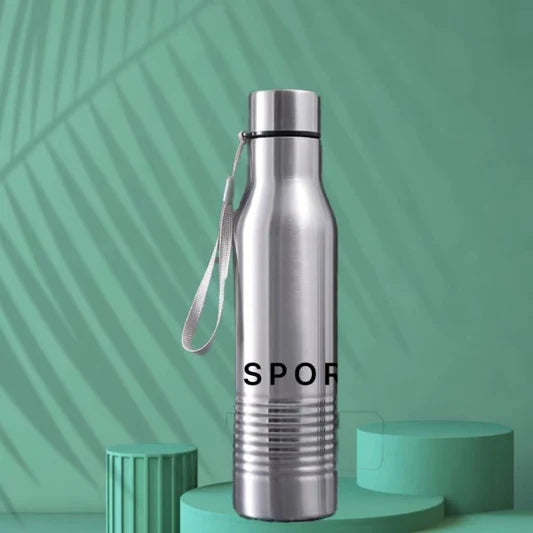 Outdoor Stainless Steel Insulated Water Bottle - Silver - Shop N Save
