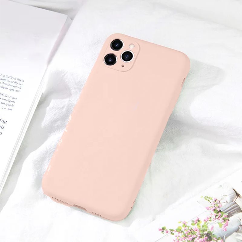 Luxury Silicon case for IPhone 11 Pro Max .