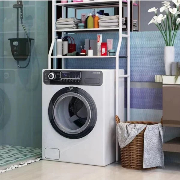 Stainless Steel 3 Layer Bathroom Accessories Rack White Durable and Stylish Storage Solution for Your Bathroom - Shop N Save