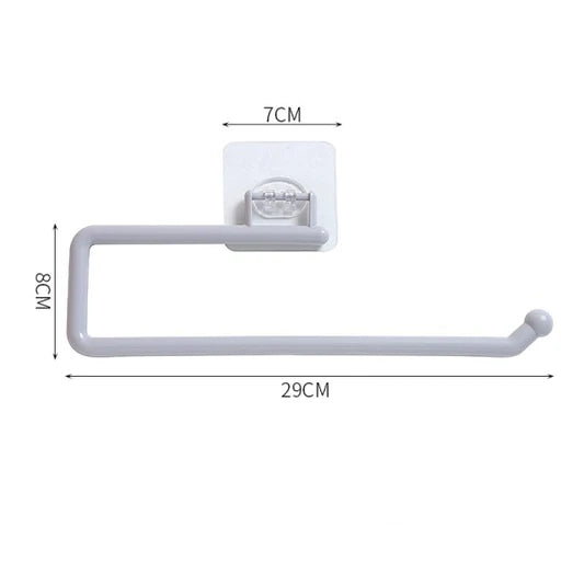 Wall Adhesive Tissue Paper Roll Hanger - Shop N Save