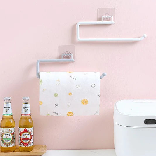 Wall Adhesive Tissue Paper Roll Hanger - Shop N Save