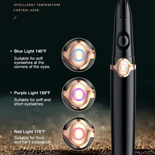 High Quality Rechargeable Heated Eyelashes Curler - Shop N Save