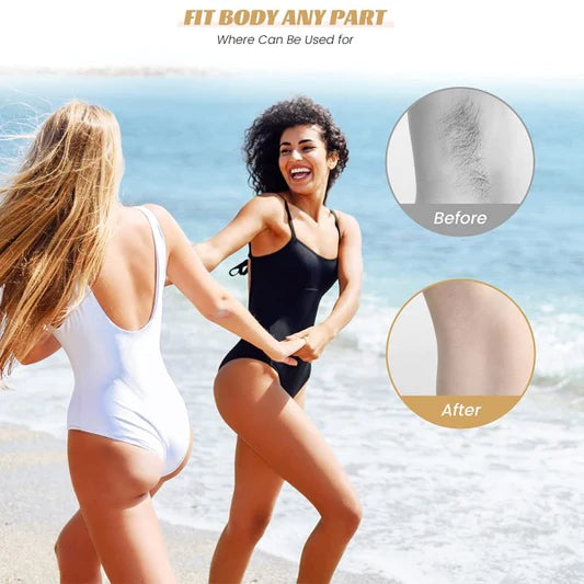 Portable Crystal Mini Magic Painless Hair Eraser Tool - Golden - Shop N Save