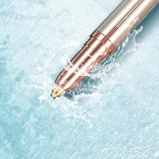 Easy Portable Eyebrow Hair Remover Rechargeable Trimmer - Pink - Shop N Save