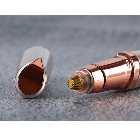 Easy Portable Eyebrow Hair Remover Rechargeable Trimmer - Pink - Shop N Save