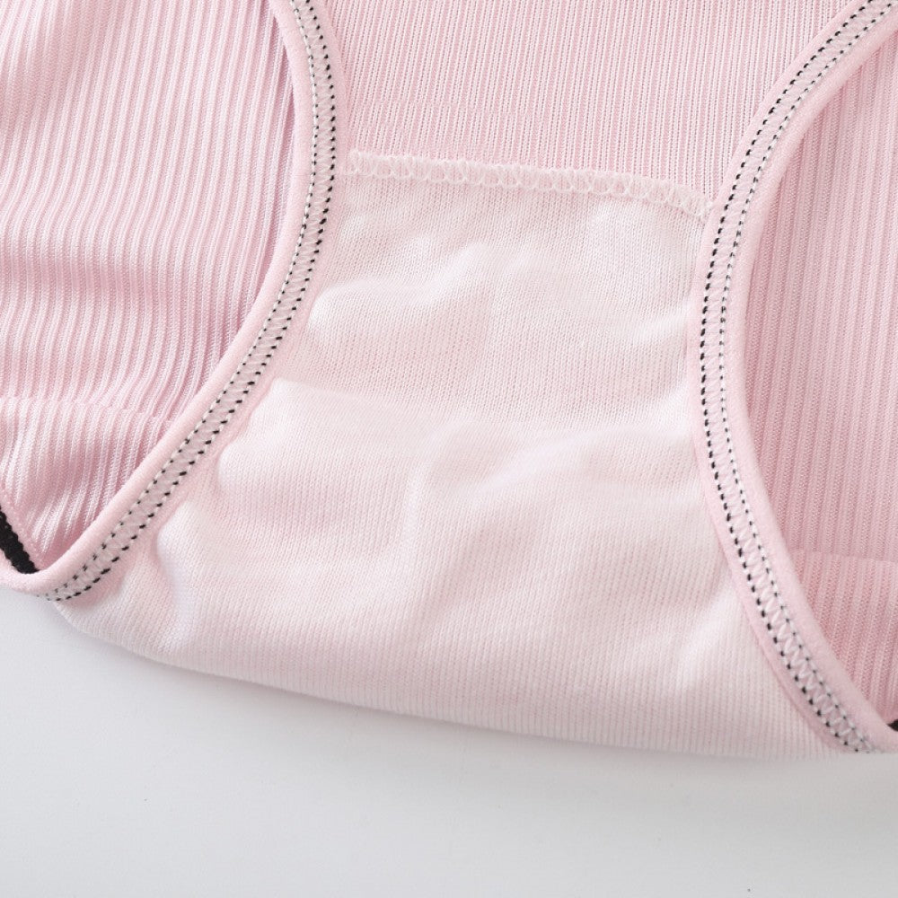 Soft Cotton Seamless Underwear Padded Bra - White - Shop N Save