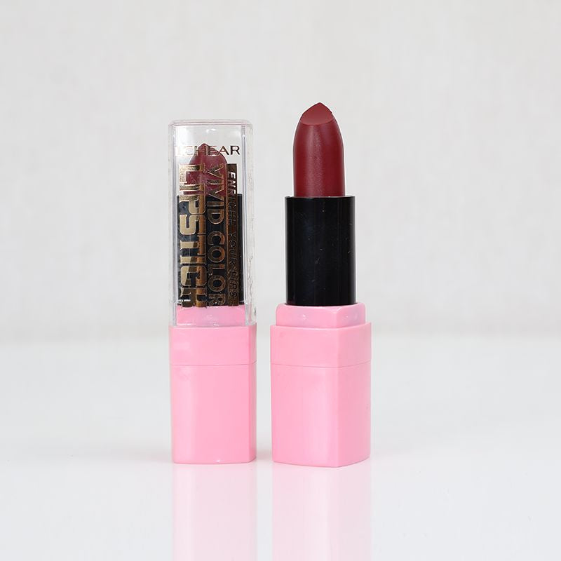 L'chear Vivid Color Lipstick 1 Pcs - Faded Maroon (09)