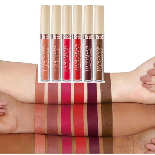 Luxe Lips Six-Piece Lipstick Gloss Collection - Pink Shades - Shop N Save