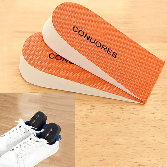 Feet Comfort Easy Extended Inner Invisible 2 Cm Heightening Insole Pads - White - Shop N Save