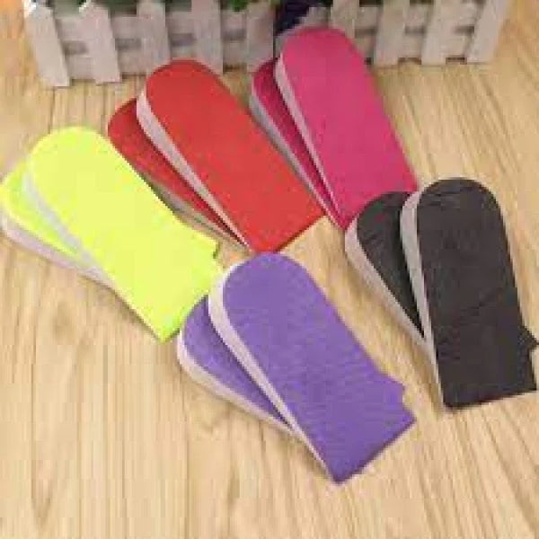 Feet Comfort Easy Extended Inner Invisible 2 Cm Heightening Insole Pads - Green - Shop N Save