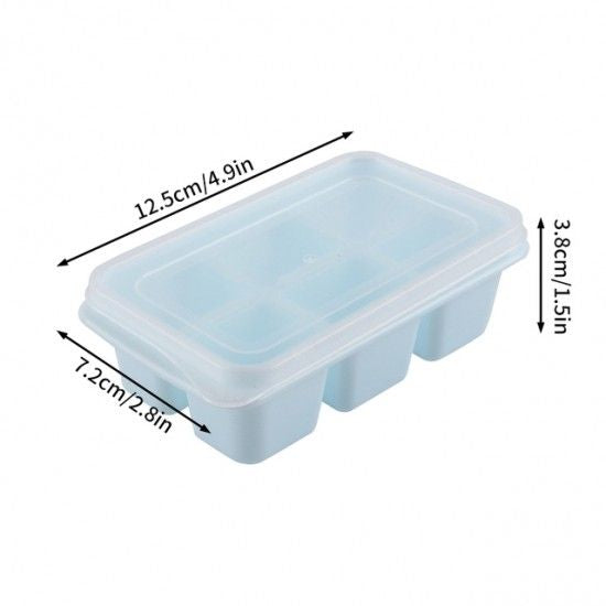 Kitchen Plastic Ice Cube Molds Tray Home Bar Party (Dark blue) - Shop N Save