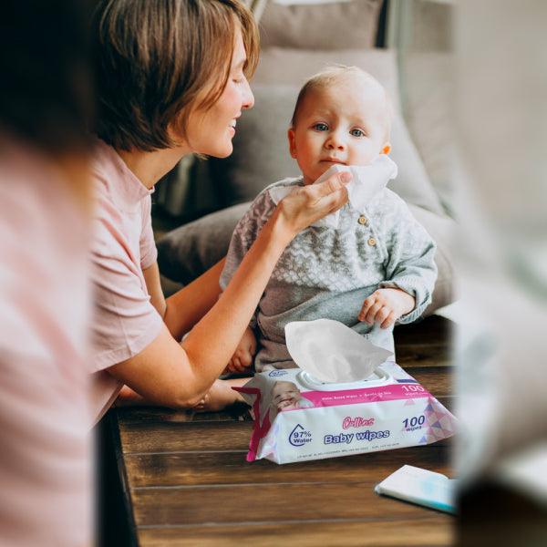 Collins Premium Antibacterial Wet Wipes 10 Sheets 3 Pack Unisex Baby Accessories Fabric Green - Shop N Save