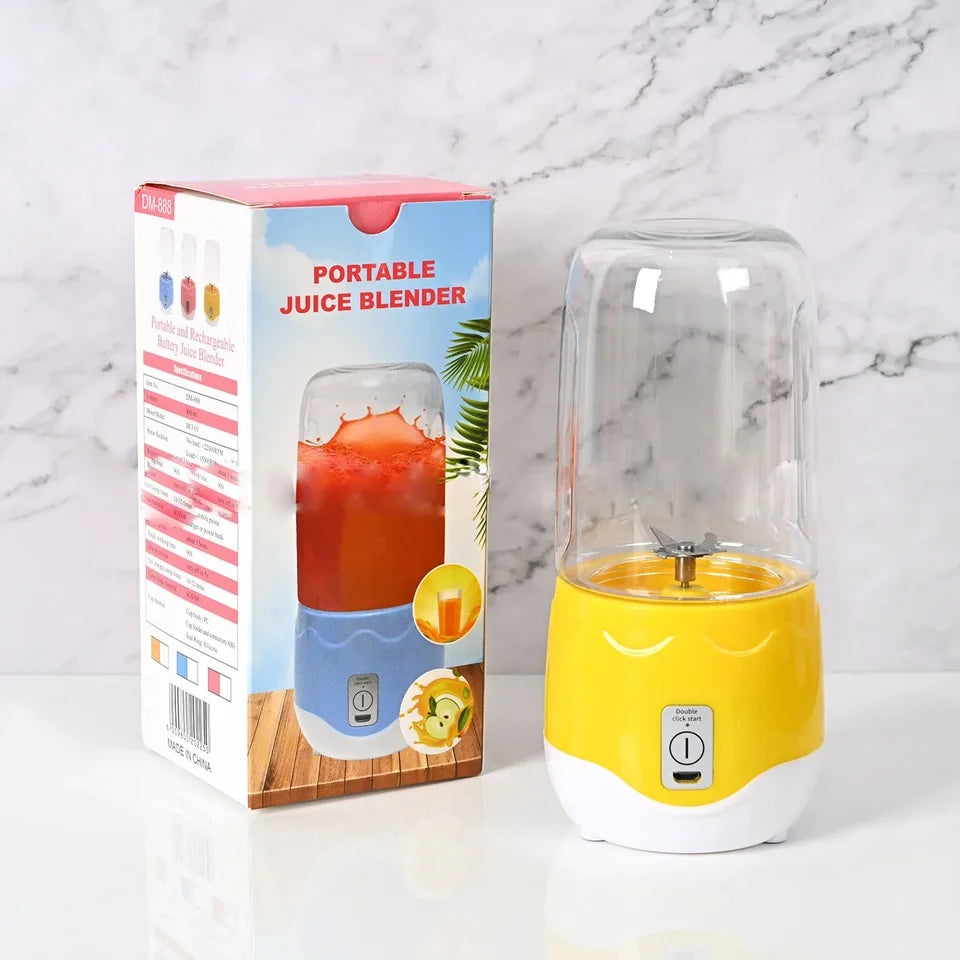 Portable Rechargeable Blender: Fruit Juicer, Compact Design - Shop N Save