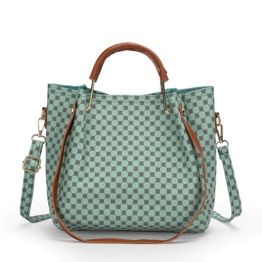 High-Quality Double Handle 4-Piece Bags Set - Stylish Tote Bag Set