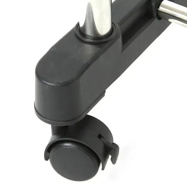 Easy-Assembly Silver Double Pole Clothes Hanger Adjustable & Moveable Ideal for Clothing Storage Drying and Space Saving Stainless Steel - Shop N Save