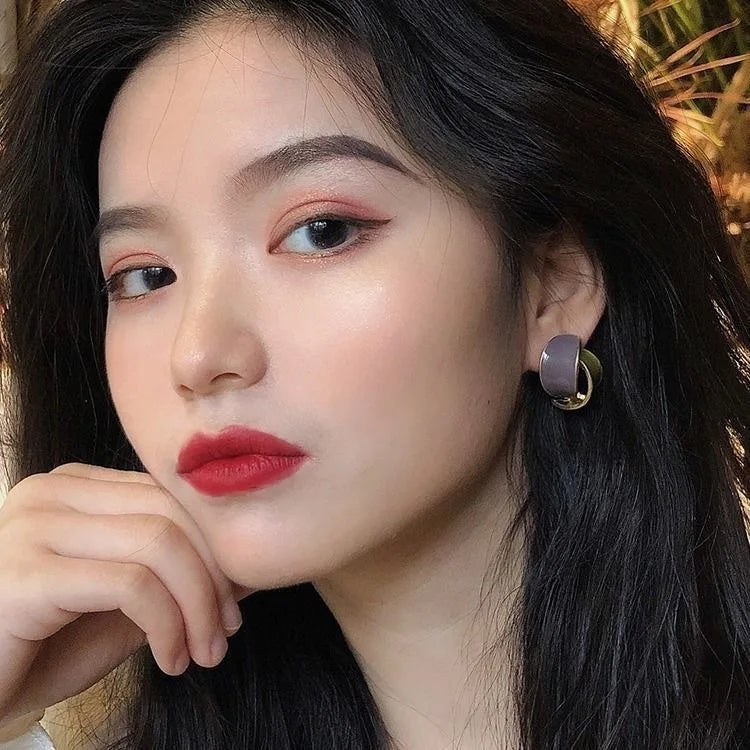 2023 Retro Gold Studs: Fashion Statement Earrings for Women - Shop N Save