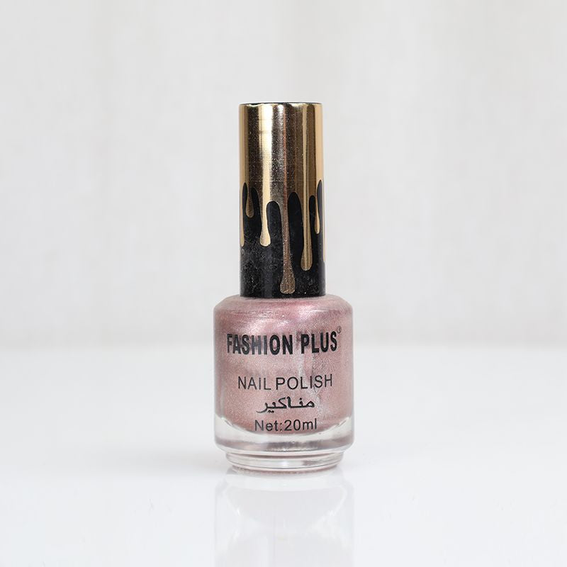 Fashion Plus Nail Polish: Glitter Artsy Taupe for Glam Nails(20)