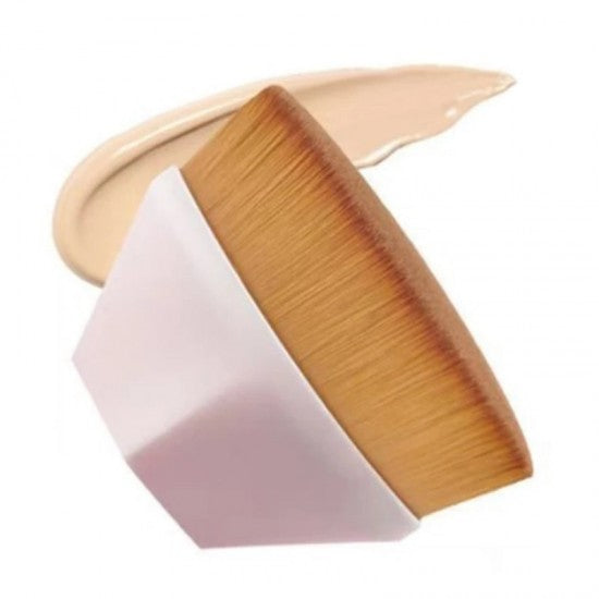 Foundation Makeup Brush Portable Face Wash Brush Light Pink