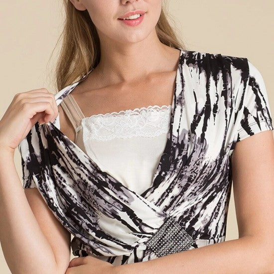 Anti Peep Invisible Bra Women Quick Easy Clip-On Lace Red