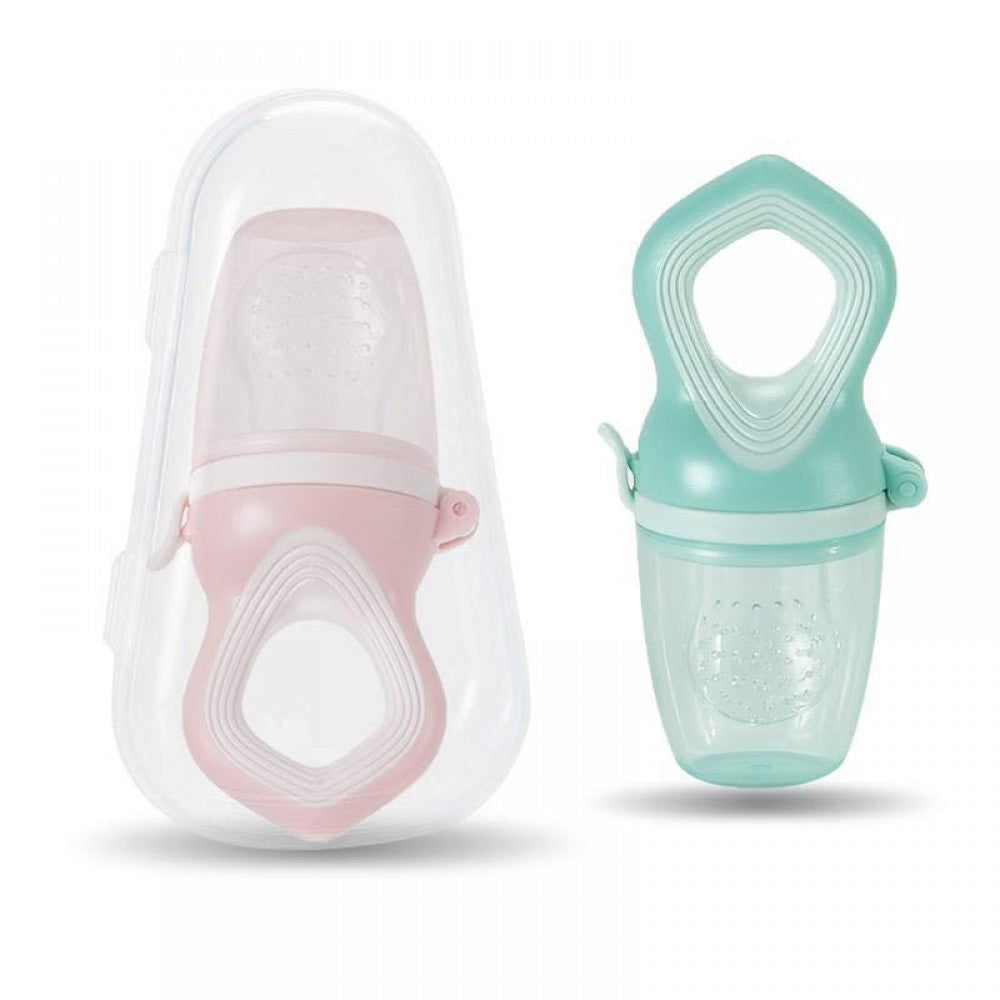 New Born Food Feeder Silicone Baby Pacifier - Pink - Shop N Save