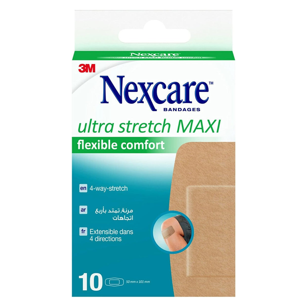 Nexcare™ 570-10KE Soft N Flex Knee & Elbow
