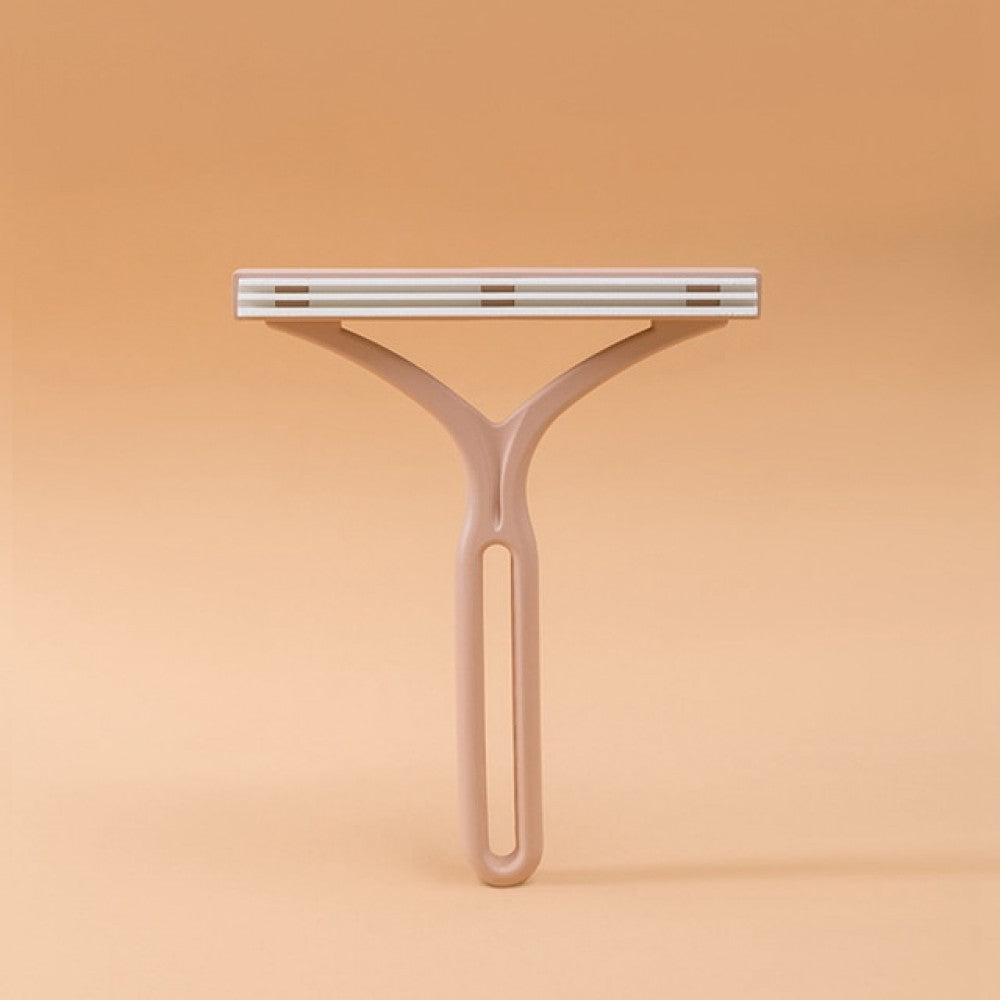 Portable Manual Hair Removal Carpet Wool Coat Clothes Shaver Pink