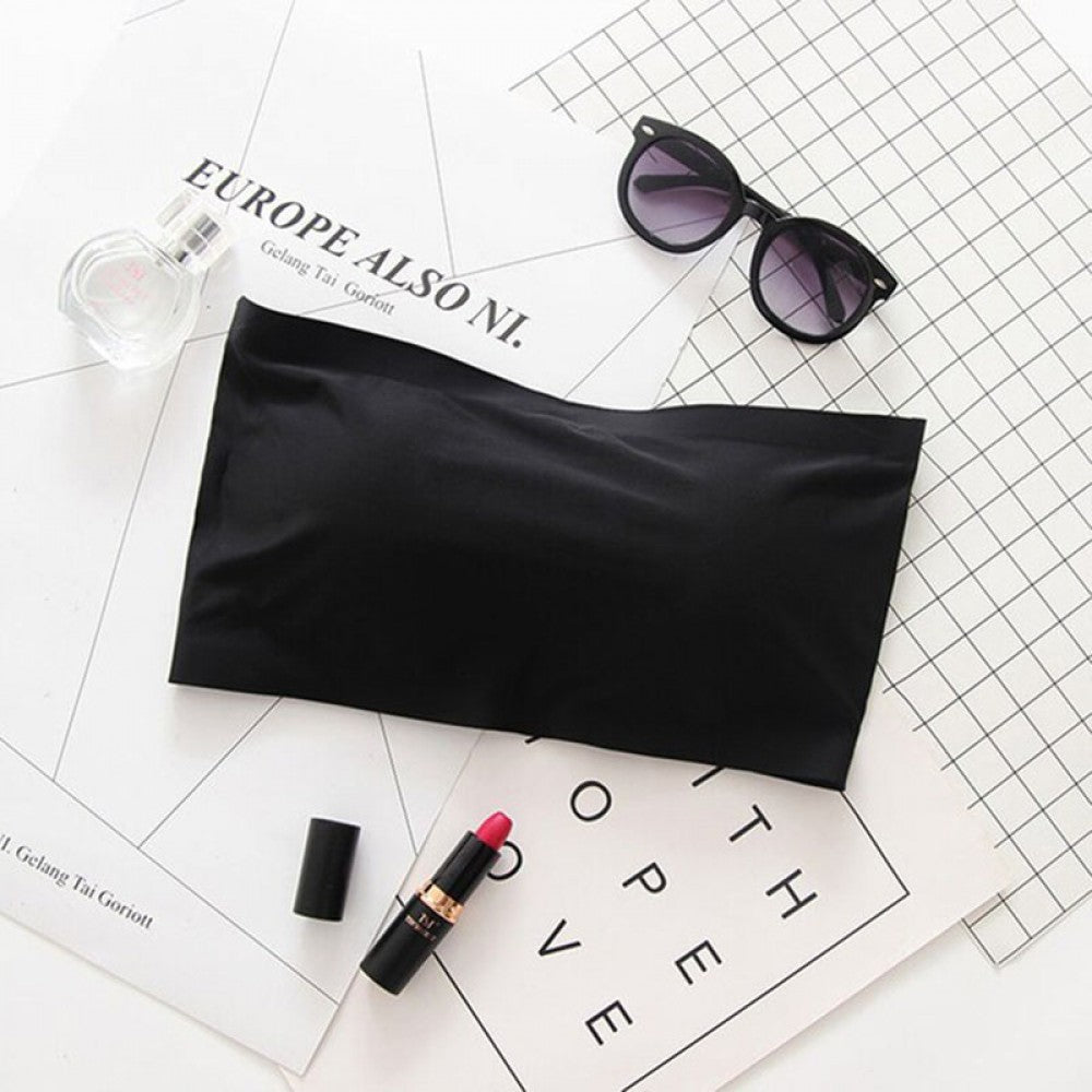 Strapless High Quality Comfortable Wear Push Up Bra - Black - Shop N Save