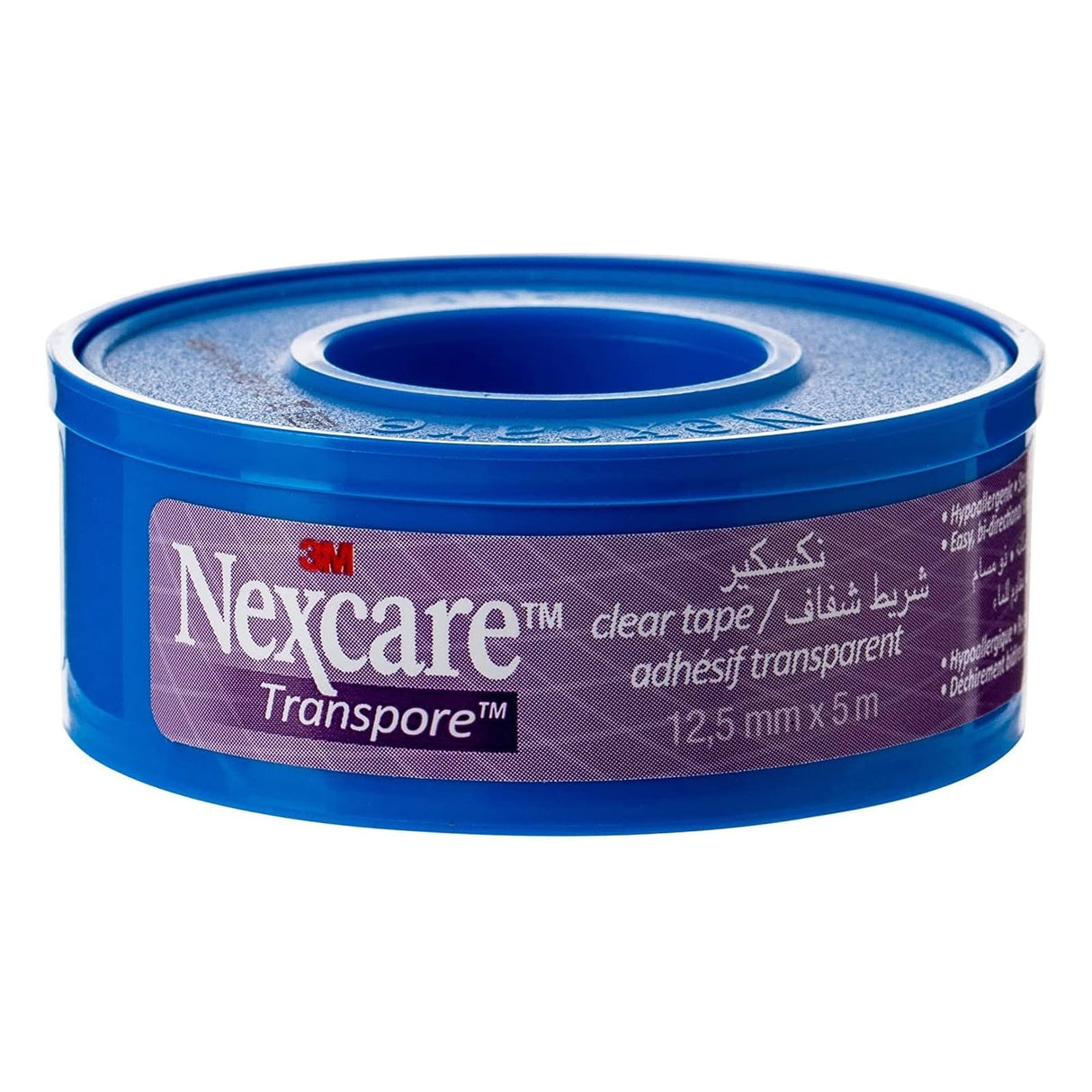 NEXCARE™ NTT-1255 TRANSPORE 12.5 X 5m, 18 Spls/box