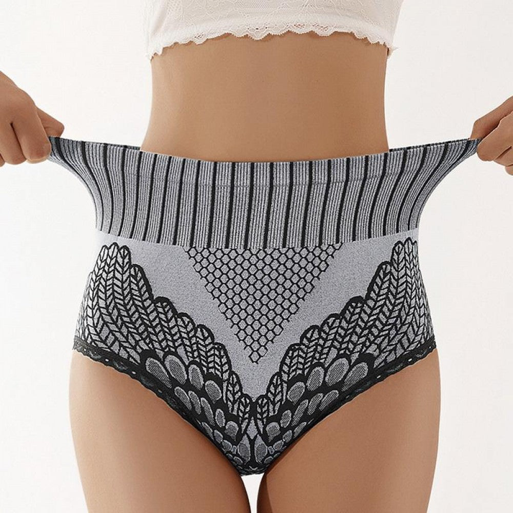 Women Seamless Panties Underwear Female Waist Hip Lifting Gray - Shop N Save