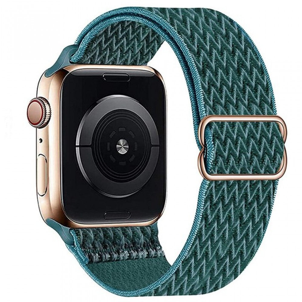 Nylon Loop Strap For Apple Smartwatch Belt Green