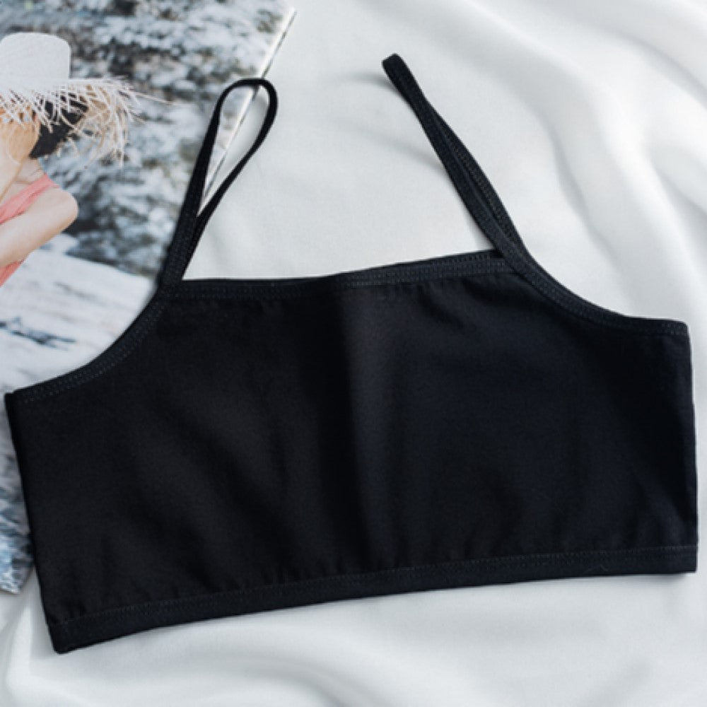 Tank Tops Teenage Bra For Girls - Black - Shop N Save