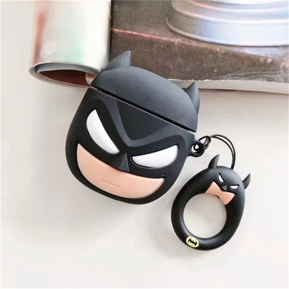 Cartoon 3D Earphone Case For Airpods 1 2 Silicone Cover Batman