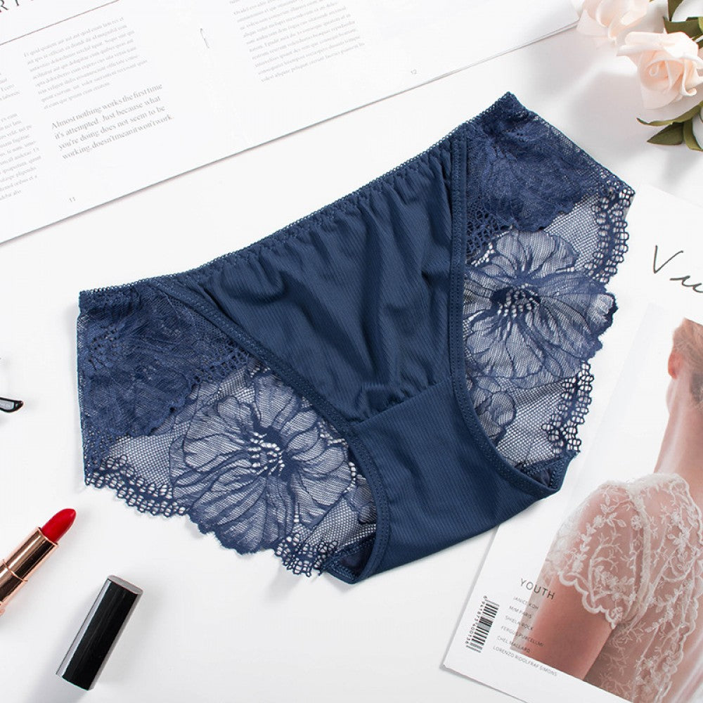 Lace Panty New Fashion For Women - Dark Blue - Shop N Save