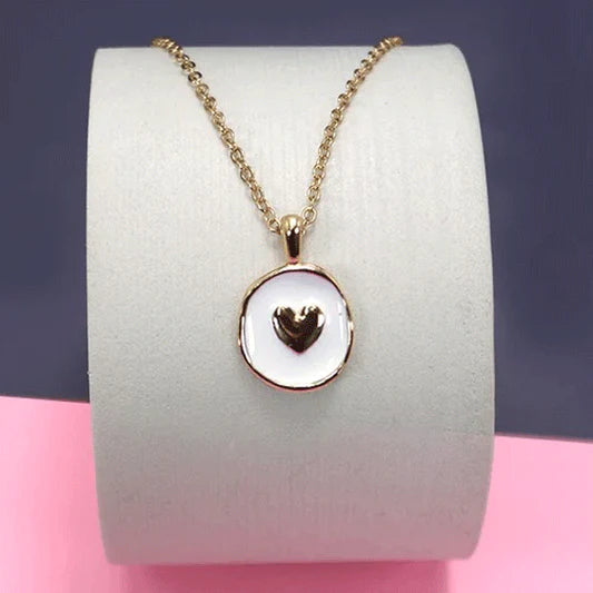 Gold Plated Fashion Retro Double Layer Necklace - Golden - Shop N Save